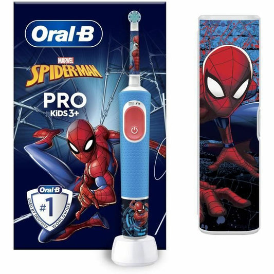 Electric Toothbrush Oral-B D100 KIDS Blue Multicolour Oral-B