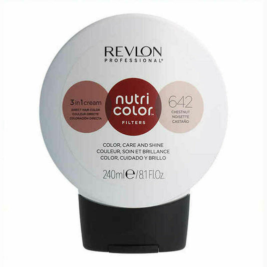 Permanent Dye Nutri Color Revlon Nutri Color 642 Brown 240 ml (240 ml) Revlon