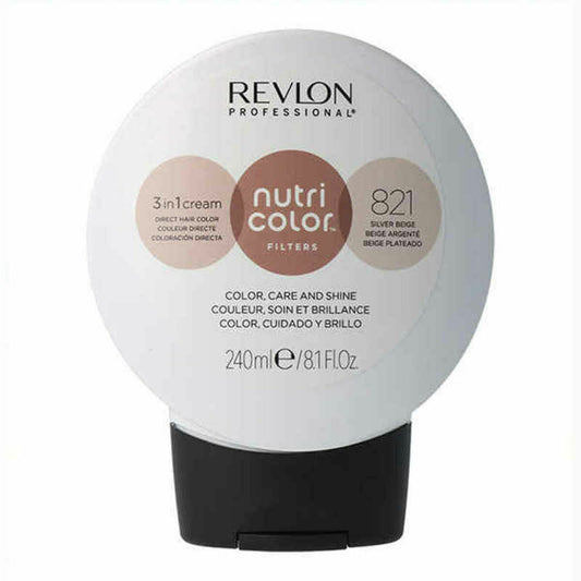 Permanent Dye Nutri Color Revlon 7258709821 821 Beige Nº 821 240 ml (240 ml)