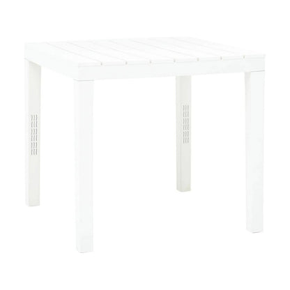 Dining Table IPAE Progarden Bali White 78 x 78 x 72 cm