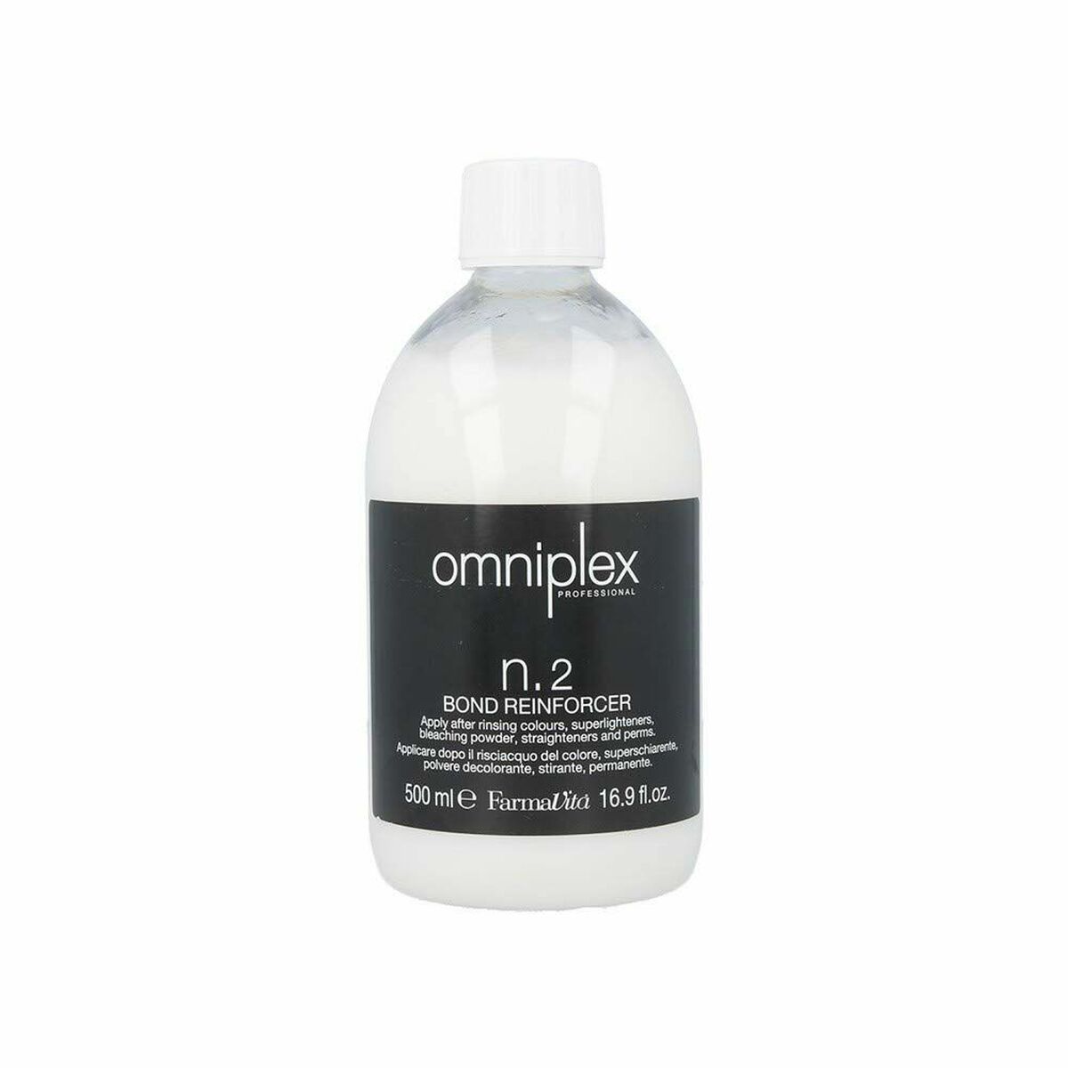 Concentrated Hair Conditioner for Coloured Hair Farmavita Omniplex Bond Reinforcer Nº2 (500 ml)