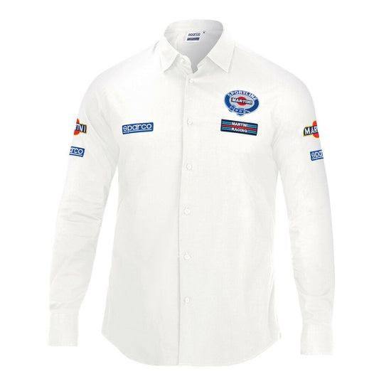 Shirt Sparco S01277MRBI1S White S