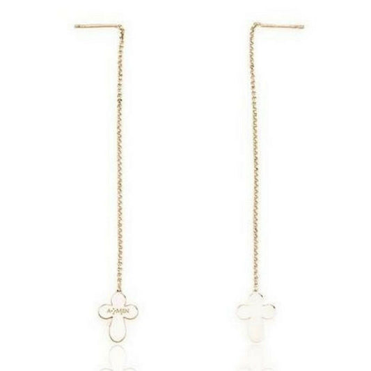 Ladies' Earrings Amen CROCE ROSE GOLD byKim Amen