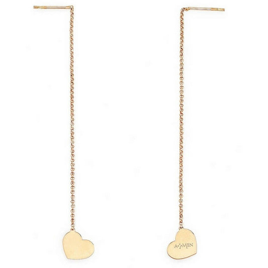 Ladies' Earrings Amen CUORE ROSE GOLD byKim Amen