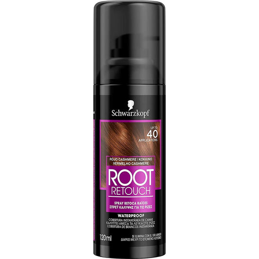 Temporary Corrector Spray for Roots Schwarzkopf rojo cashmere (120 ml) Schwarzkopf