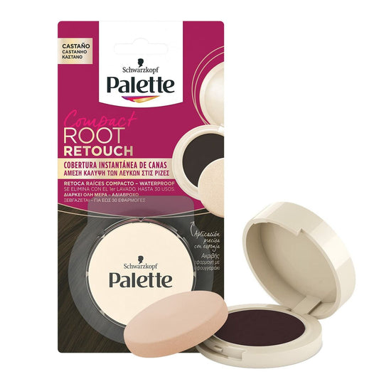 Roots Concealer Schwarzkopf Brown Compact (3 g) Schwarzkopf