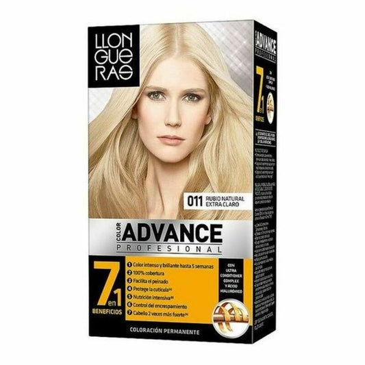 Permanent Dye Color Advance Llongueras 8410436257220 Ekstra lys naturlig blond