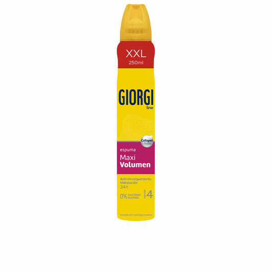 Styling Mousse Giorgi Maxi Nº4 Volumising (250 ml) Giorgi