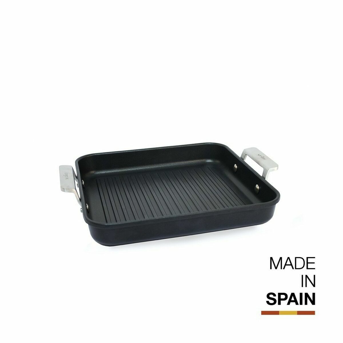 Grillkogeplade Valira AIRE 23X23. Sort aluminium (1 enhed)