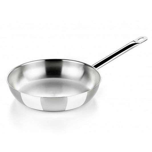 Wok Pan BRA A121613 Ø 26 cm Sølv Rustfrit stål