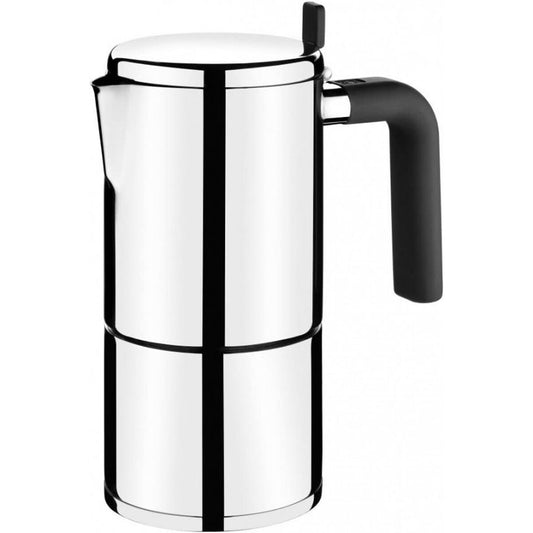 Italiensk Kaffekande BRA BALI Stål 10 Kopper 500 ml Metal Rustfrit stål