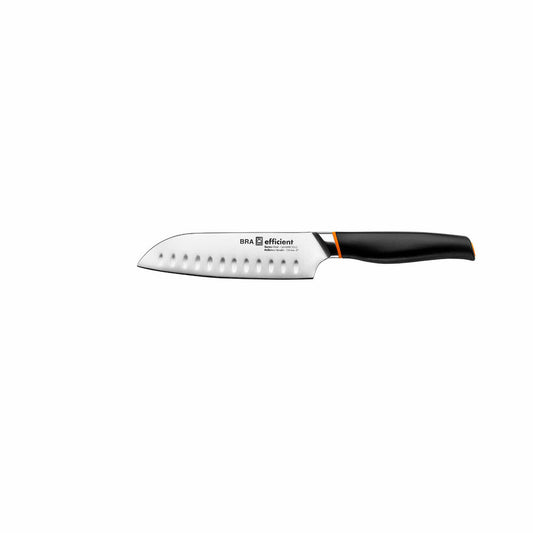 Santoku Knife BRA A198003 Sort Grå Rustfrit stål