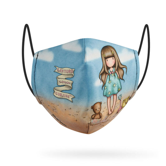 Hygienic Reusable Fabric Mask Gorjuss Sky blue Gorjuss