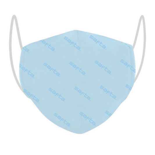 Hygienic Reusable Fabric Mask Safta Adult Sky blue Safta