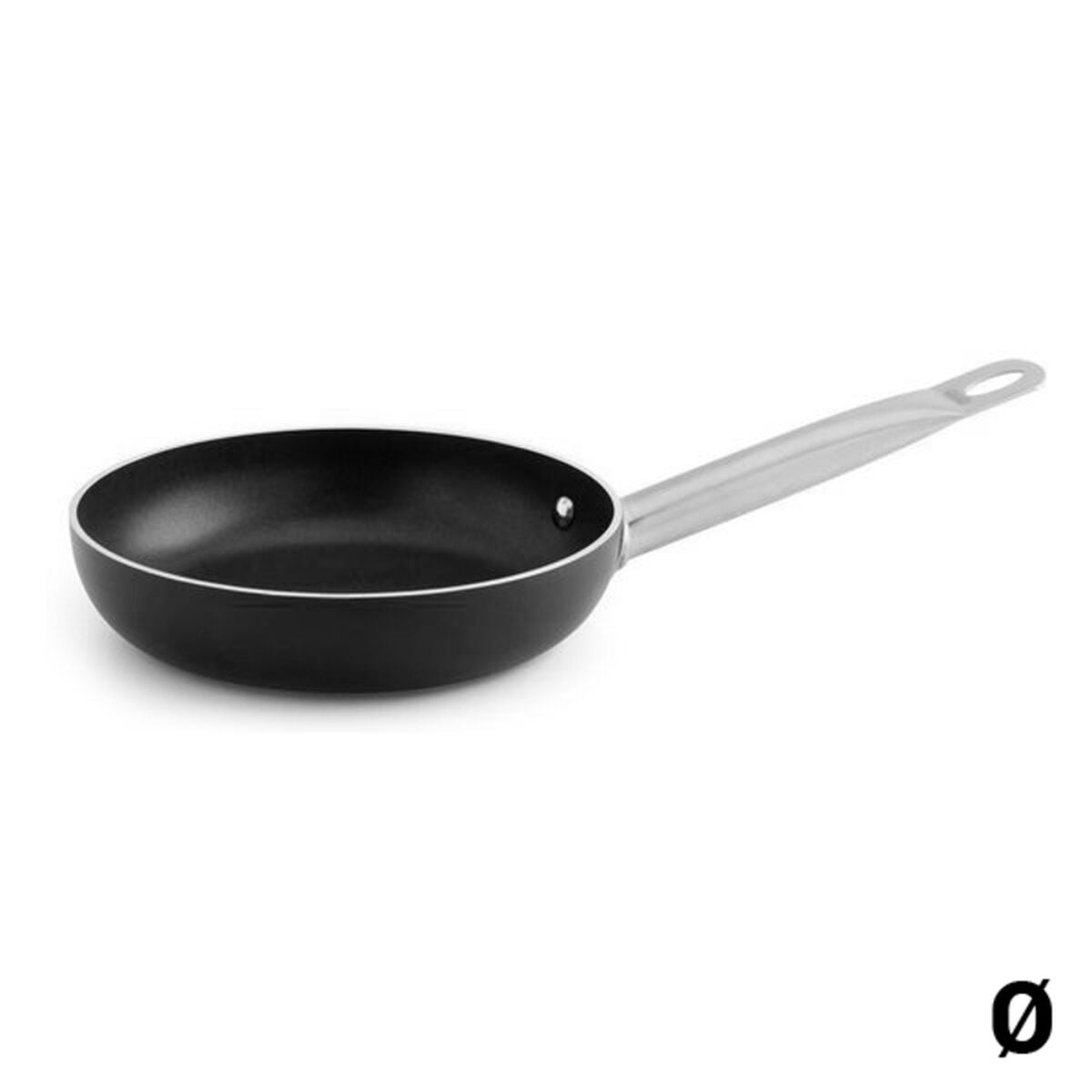 Non-stick stegepande Quid Pro Chef Black Metal Steel