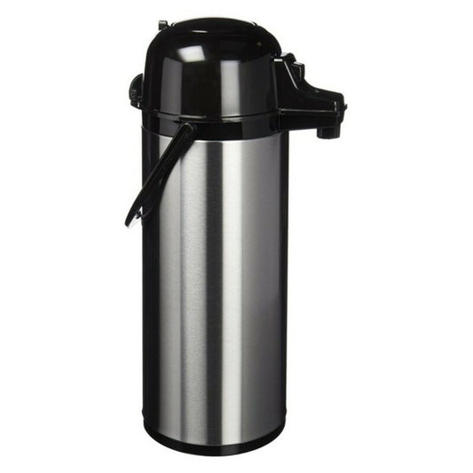 Thermos with Dispenser Stopper Quid Xylon Metal Steel (1,9 L) Quid