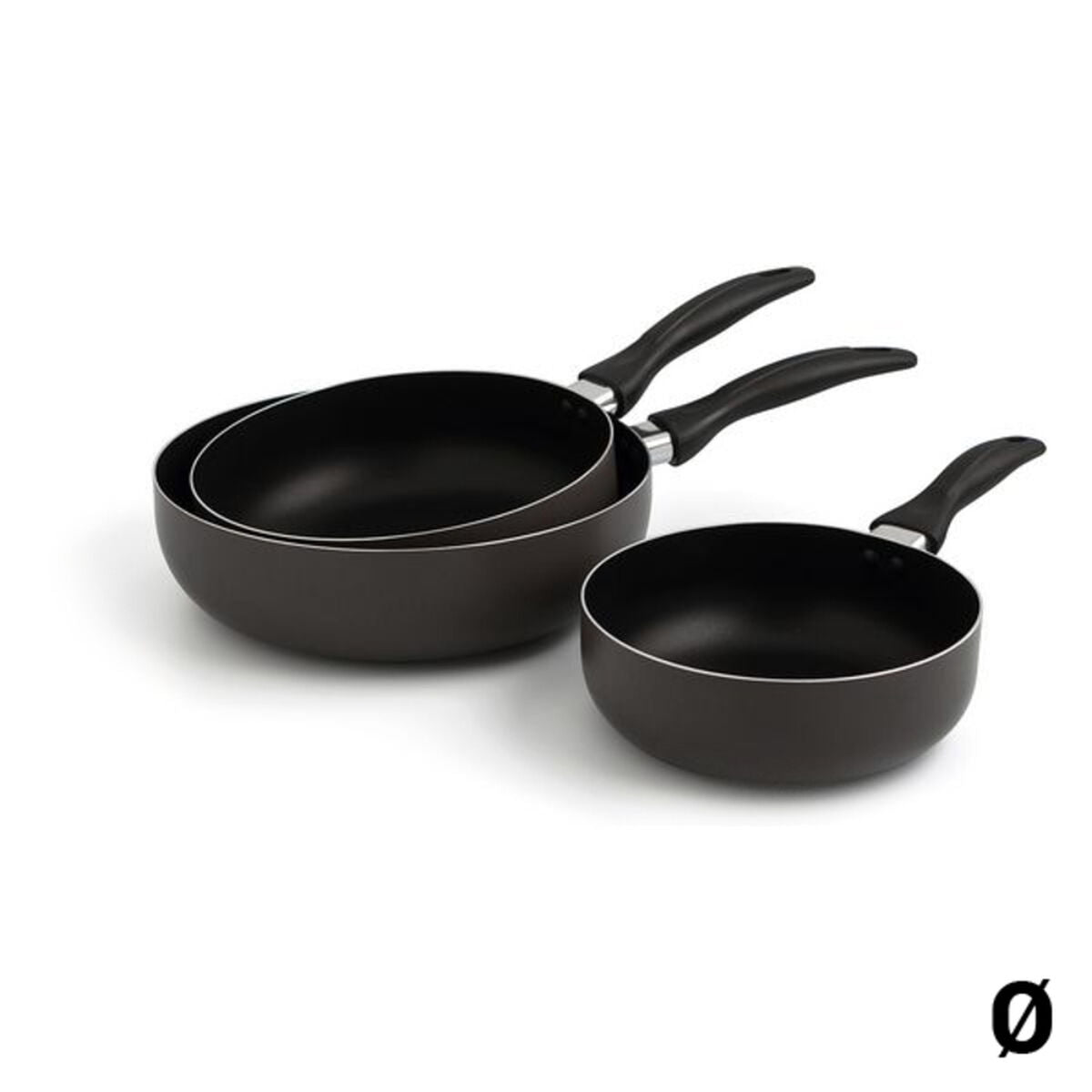 Non-stick stegepande Quid Temis Aluminium