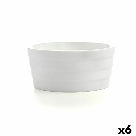 Skål Quid Select Ceramic White (7,7 cm) (6 enheder)