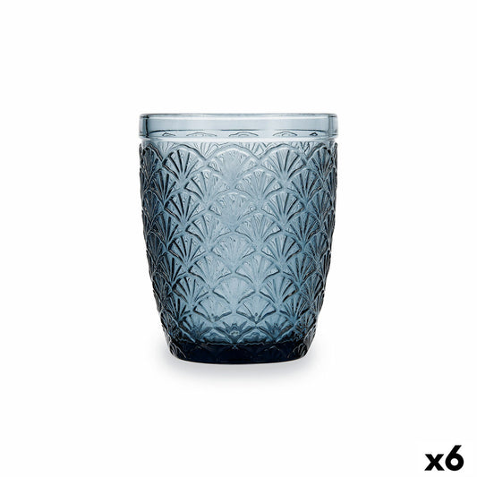 Glas Bidasoa Blue Moon Blue Glas 240 ml (6 enheder)