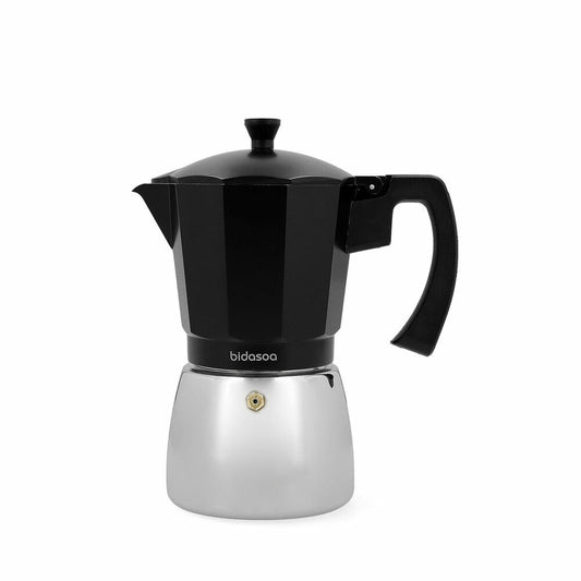 Italiensk kaffekande Bidasoa Tribeca Metal Steel 9 kopper