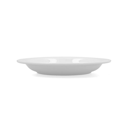 Deep Plate Bidasoa Glacial Ceramic White (23 cm) (pakke 6x)