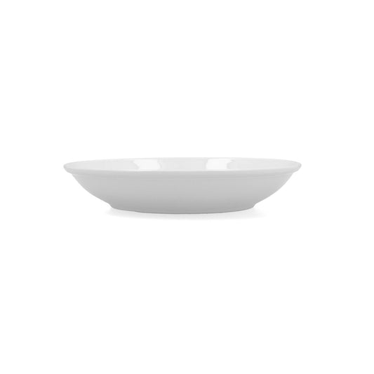 Deep Plate Bidasoa Glacial Coupe Ceramic White (21 cm) (Pakke 6x)