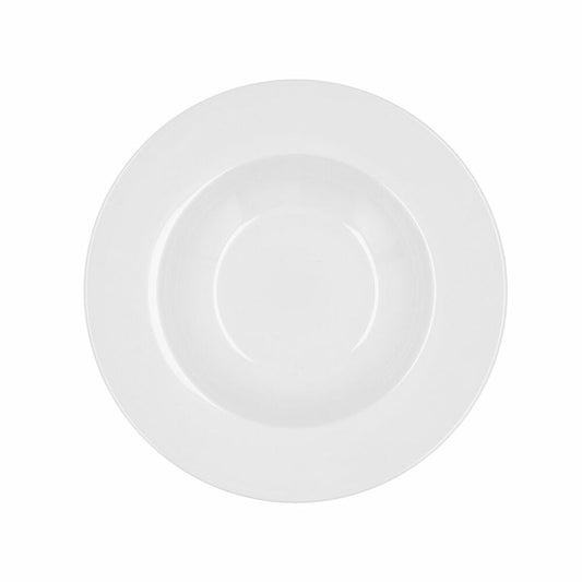 Deep Plate Bidasoa Glacial Ceramic White (23,5 cm) (pakke 6x)