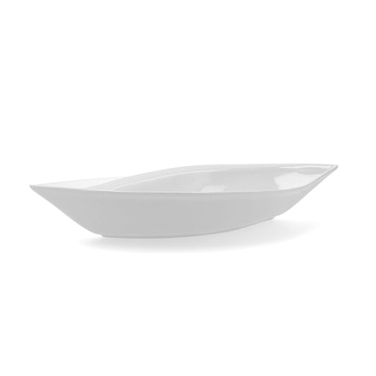 Serveringsfad Quid Gastro Ceramic White (31 x 14,5 x 5,5 cm) (Pakke 6x)