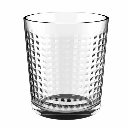 Glas Quid Urban Square gennemsigtigt glas (36 cl) (pakke 6x)