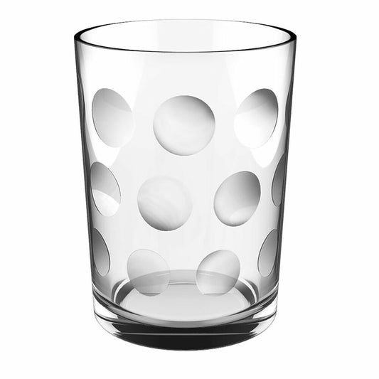 Glas Quid Urban Circles gennemsigtigt glas (36 cl) (pakke 6x)