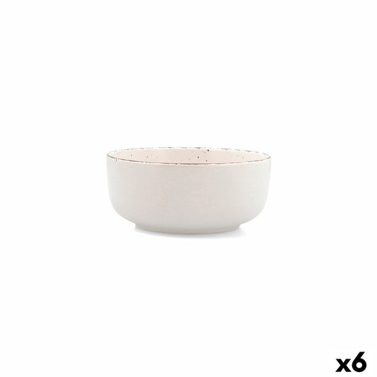 Skål Quid Duna Beige Keramik 15 x 15 cm (6 enheder)