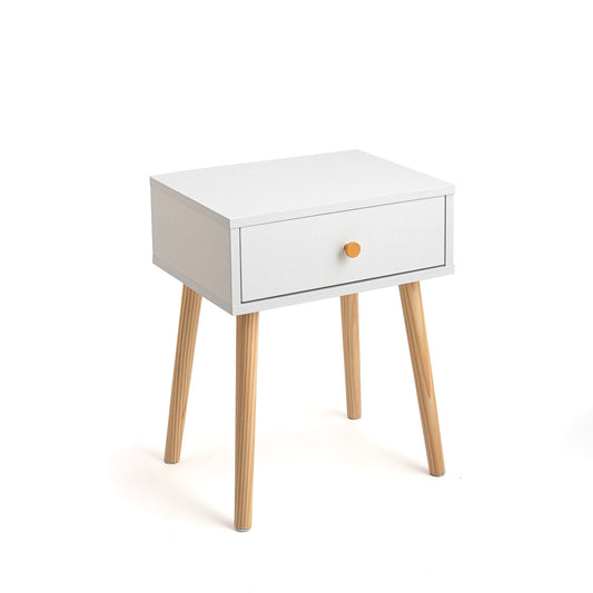 Nightstand Vinthera Moa White Plastic 40 x 30 x 50 cm Vinthera