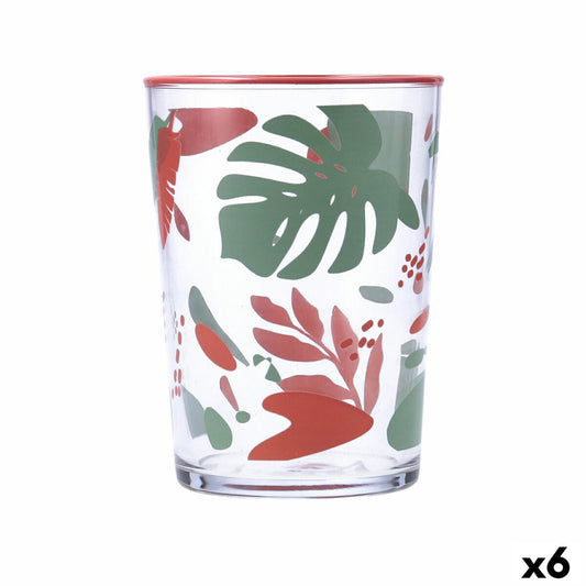 Glas Quid Kaleido flerfarvede glasplader 510 ml (6 enheder)