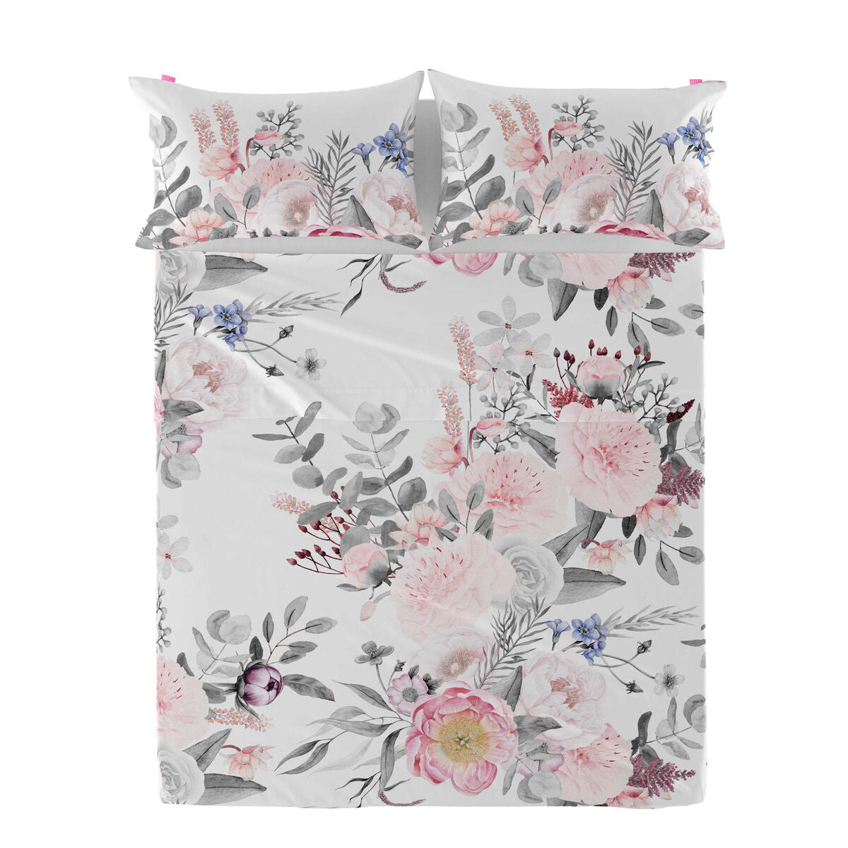 Top sheet HappyFriday Delicate bouquet Multicolour 210 x 270 cm