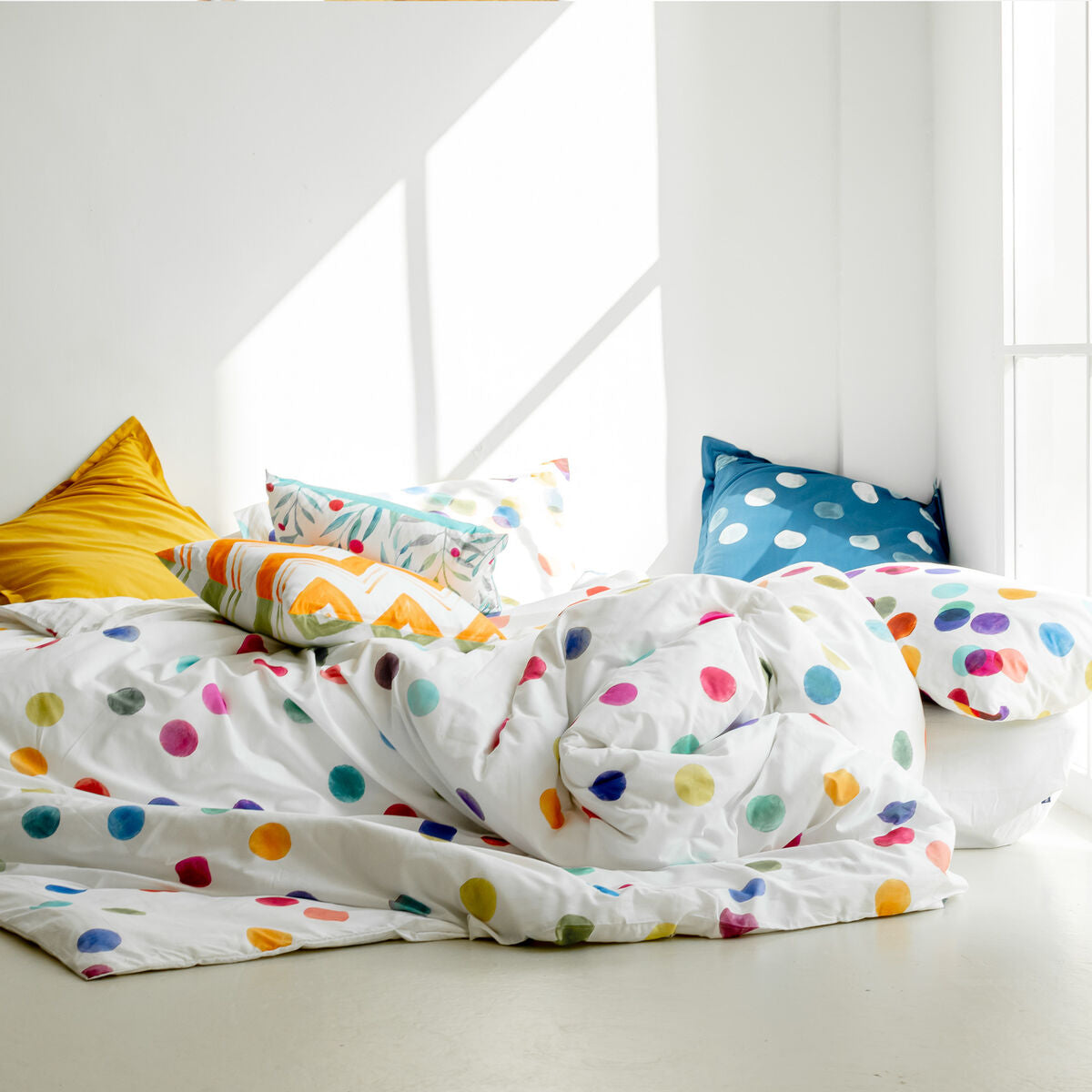 Nordic cover HappyFriday Confetti Multicolour 180 x 220 cm