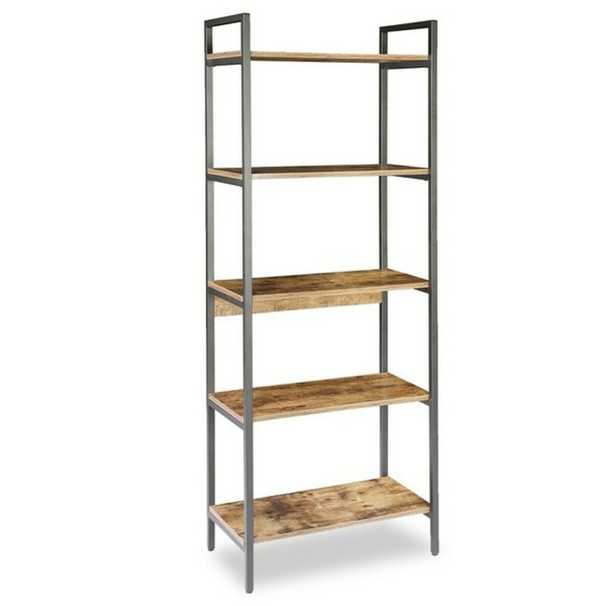 Shelves Versa VS-21300034 5 Shelves Metal Steel PVC MDF Wood (60 x 165 x 32 cm)