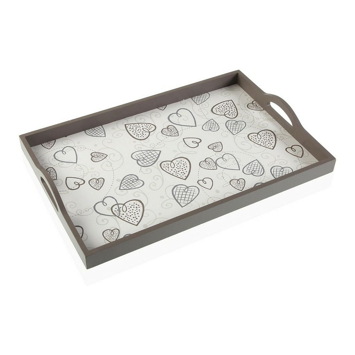 Bakke Cozy Hearts MDF Træ (30 x 5 x 45 cm)