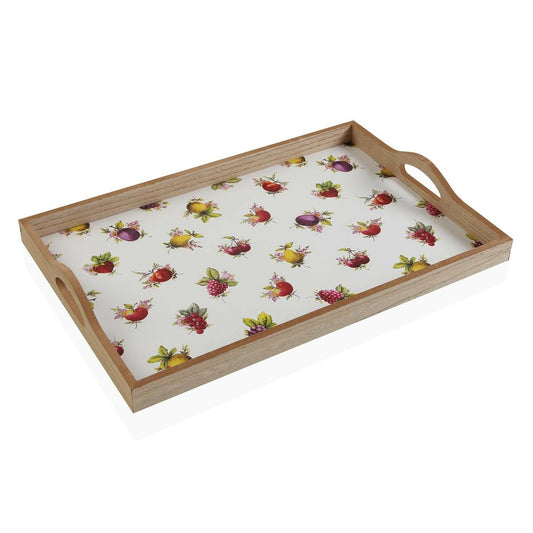 Snackbakke Versa Strawberry MDF Wood (30 x 5 x 45 cm)