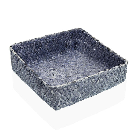 Servietholder Versa Blue Marine alger 19 x 5,5 x 19 cm