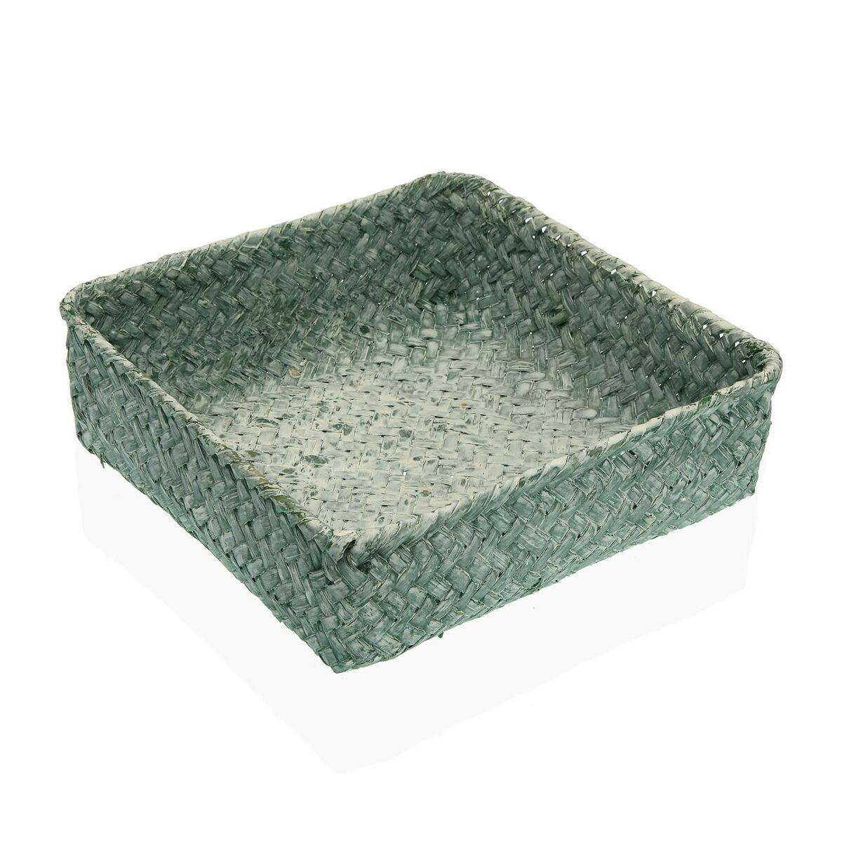 Napkin holder Versa Green Marine algae 19 x 5,5 x 19 cm Versa