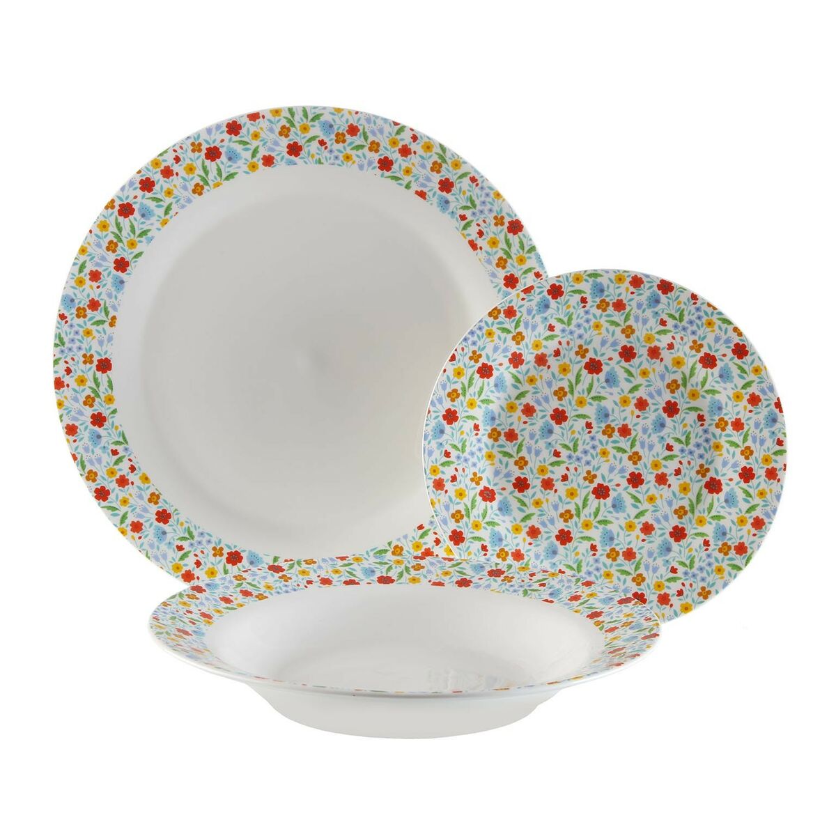 Spisestel Versa Flandes 18 Deles Porcelæn