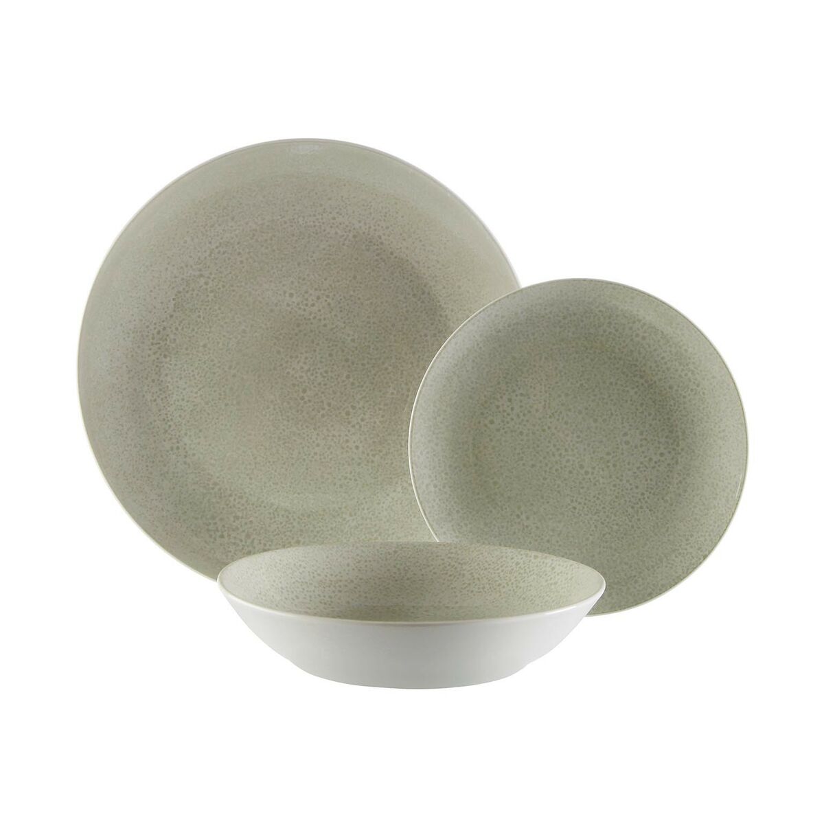 Tableware Versa Pia Grey Porcelain 18 Pieces