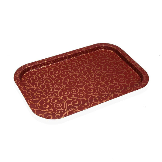 Bakke Versa Serpentine Red Metal 32 x 1,5 x 34 cm