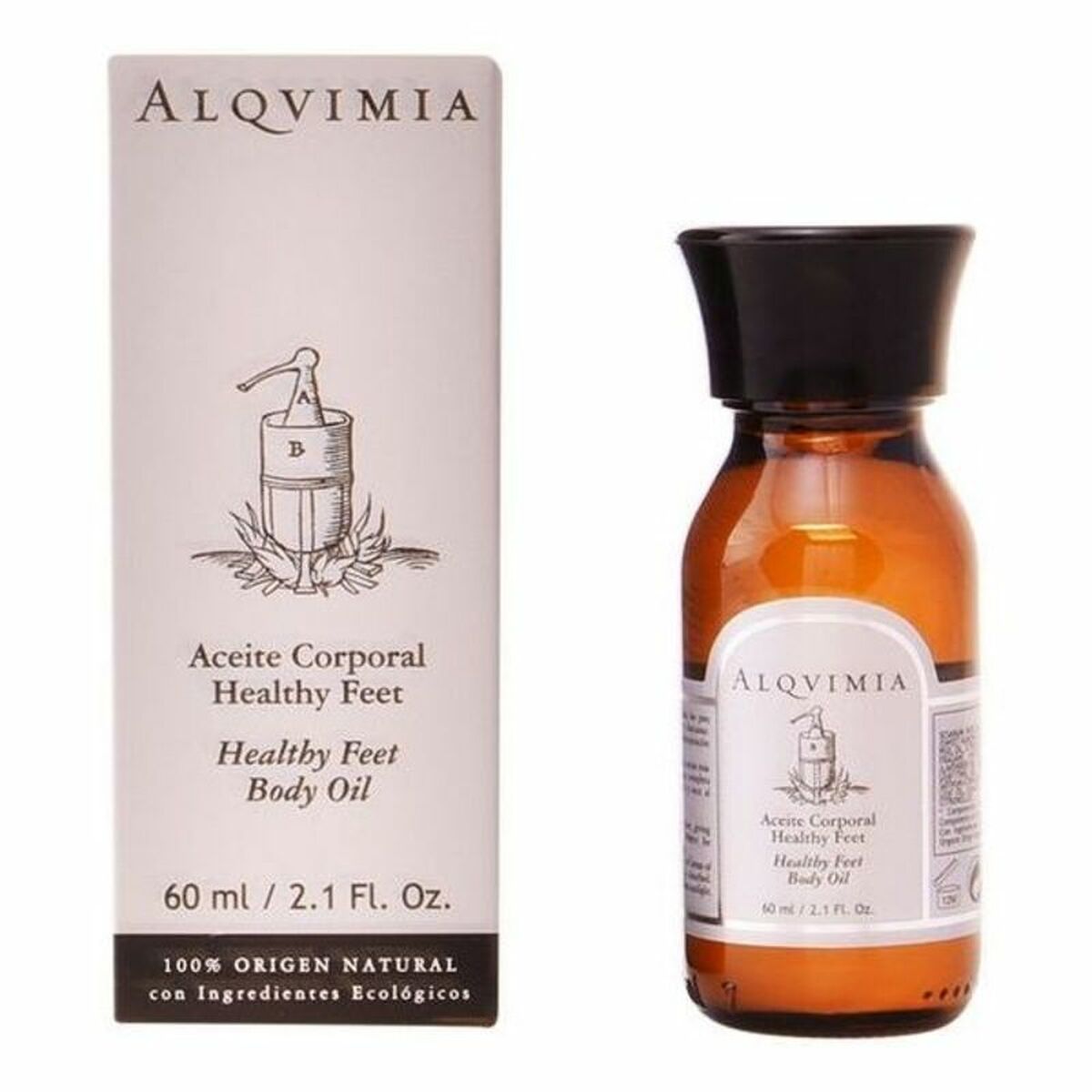 Restorative Foot Oil Healthy Feet Alqvimia (60 ml) byKim Alqvimia