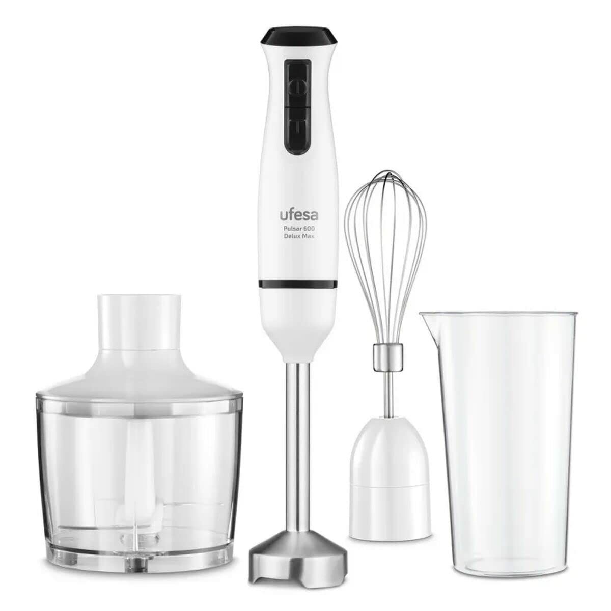 Multifunktionsstavblender med tilbehør UFESA PULSAR 600 DMAX Hvid 600 W