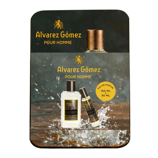 Men's Perfume Set Alvarez Gomez Pour Homme EDP 2 Pieces Alvarez Gomez