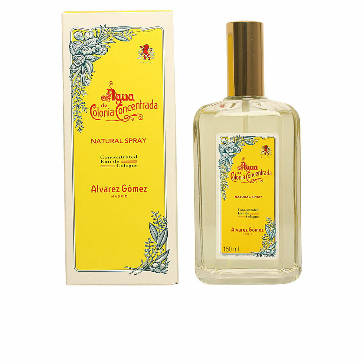 Unisex Perfume Alvarez Gomez AGUA DE COLONIA EDC EDT 150 ml