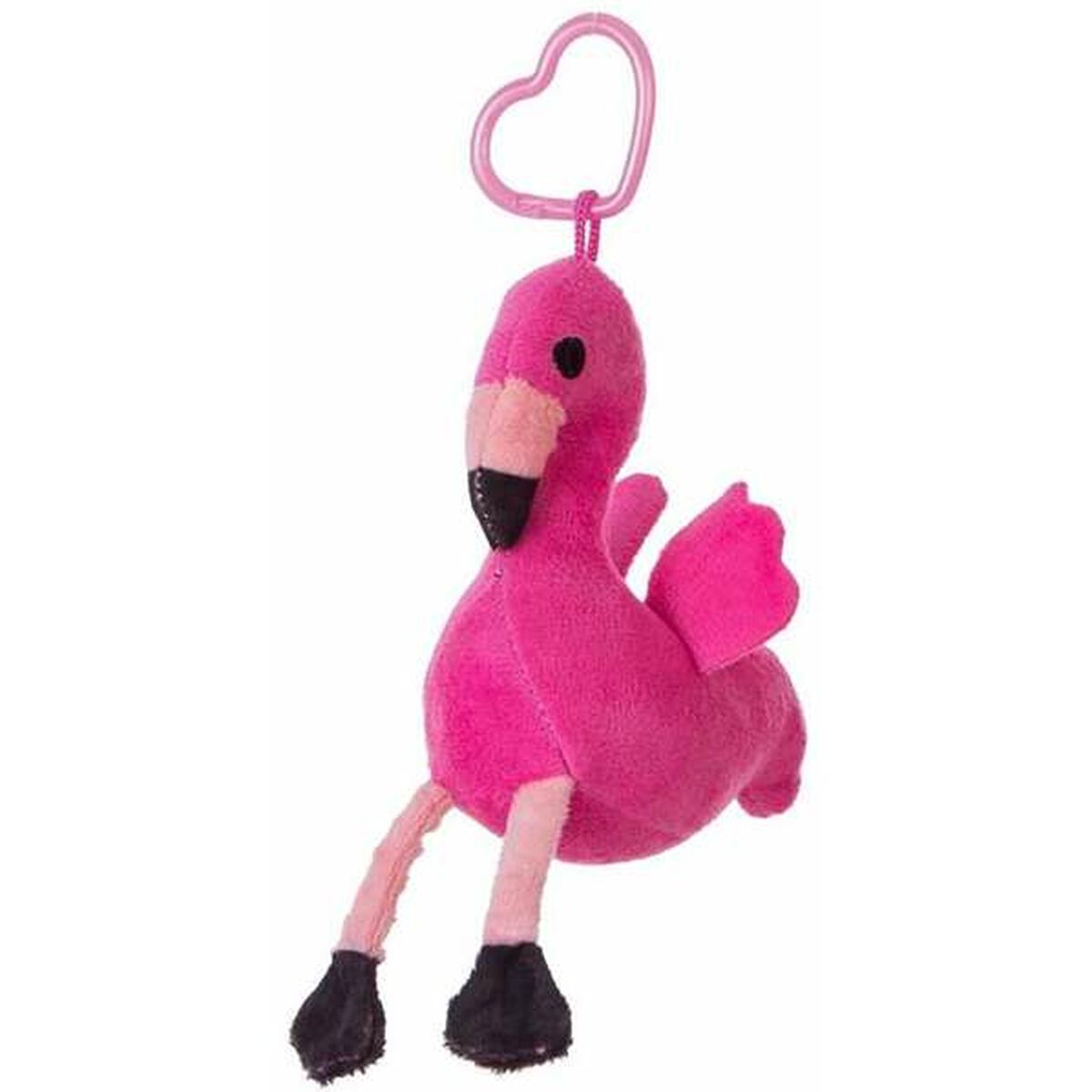 Keychain 12 cm Pink flamingo BigBuy Kids