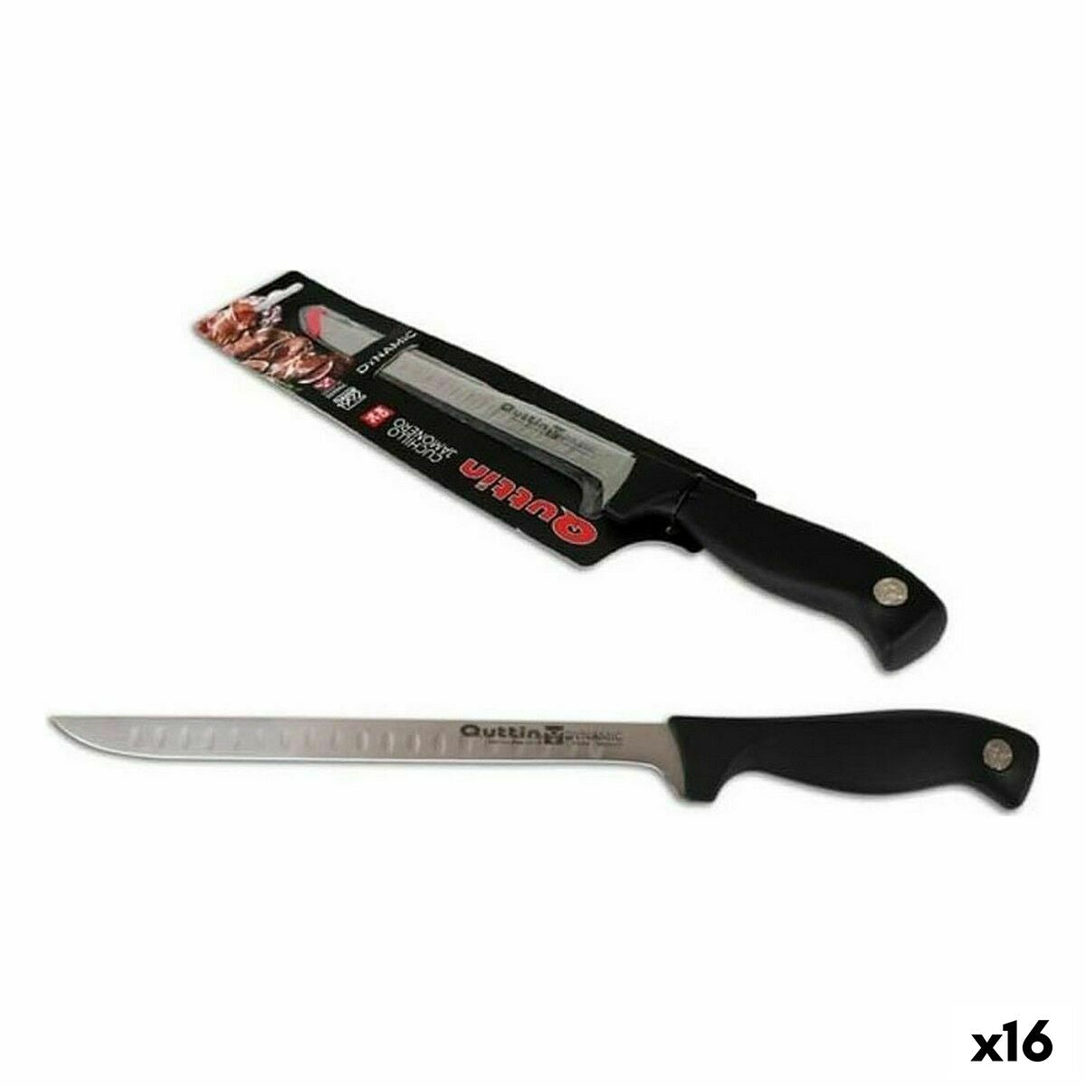 Skinkekniv Quttin Dynamic 16 Enheder 24 cm