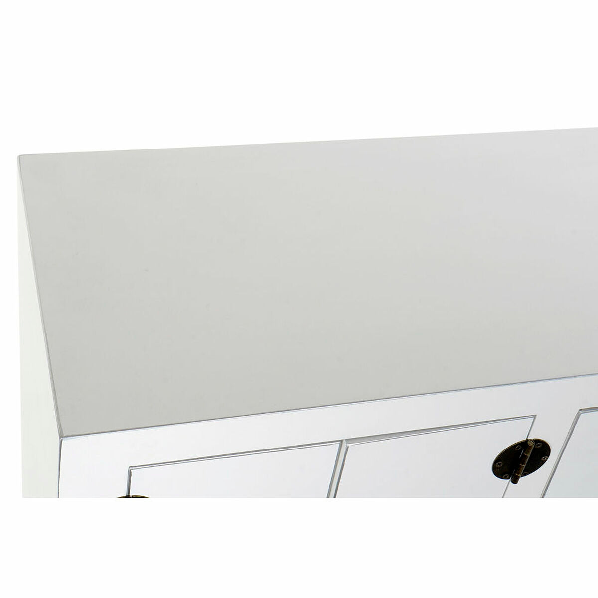 Console DKD Home Decor White Silver Fir MDF Wood (63 x 26 x 83 cm)